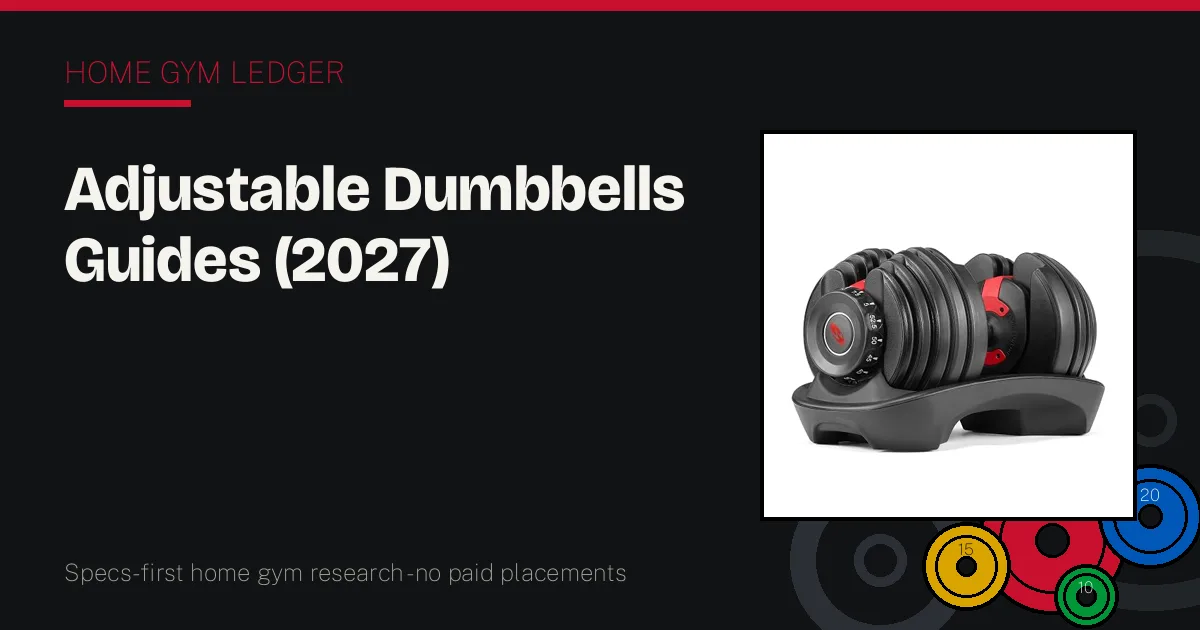 Adjustable Dumbbells