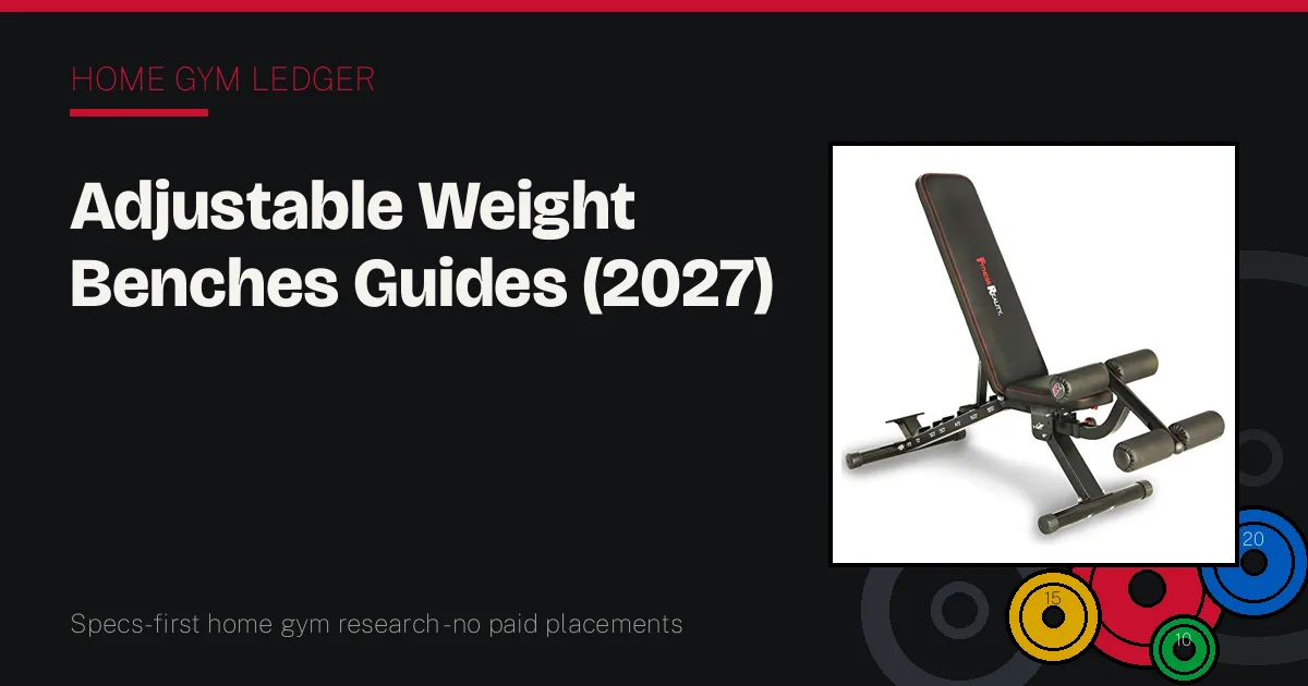 Adjustable Weight Benches