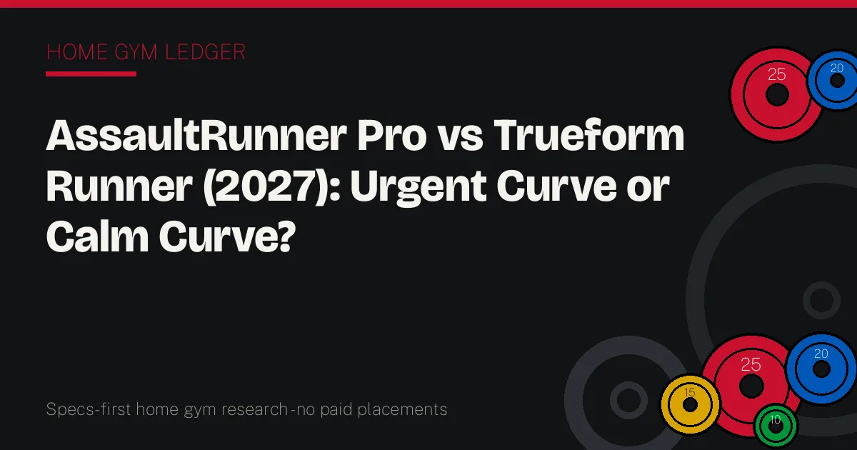 AssaultRunner Pro vs Trueform Runner (2027): Urgent Curve or Calm Curve?