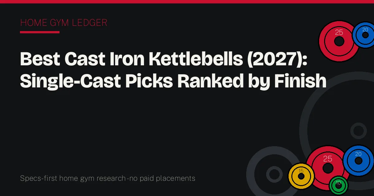 Best Cast Iron Kettlebells (2027): Single-Cast Picks Ranked by Finish