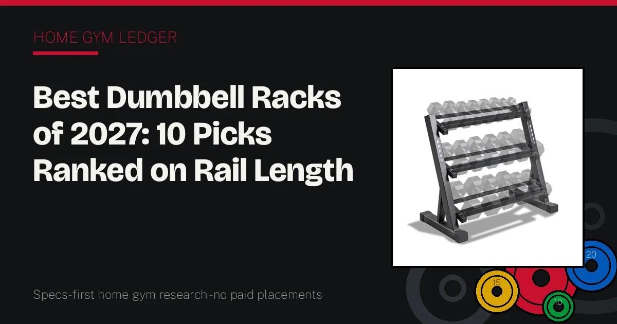 Best Dumbbell Racks of 2027: 10 Picks Ranked on Rail Length and Honest Capacity