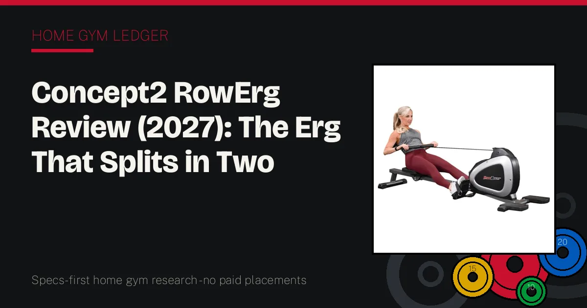 Concept2 RowErg Review (2027): The Erg That Splits in Two