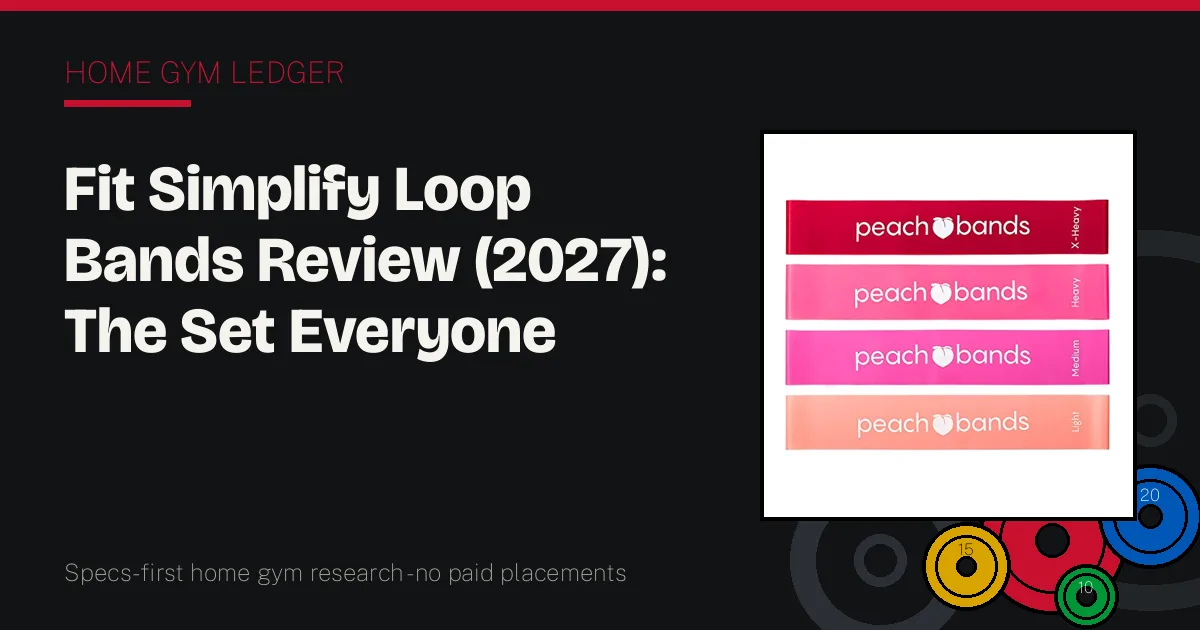 Fit Simplify Loop Bands Review (2027): The Set Everyone Starts With, Examined