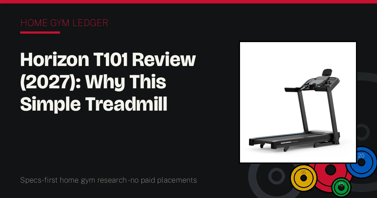 Horizon T101 Review (2027): Why This Simple Treadmill Outsells Fancier Ones
