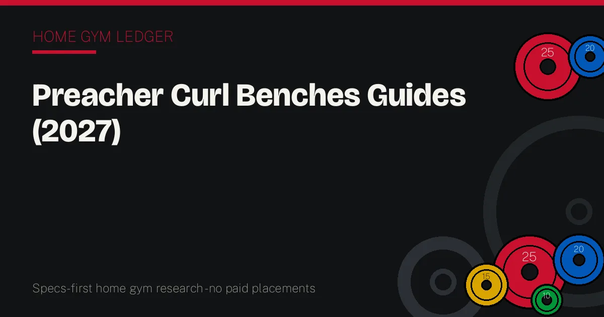 Preacher Curl Benches