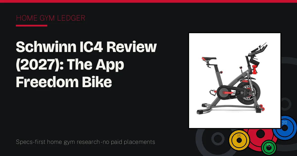 Schwinn IC4 Review (2027): The App Freedom Bike