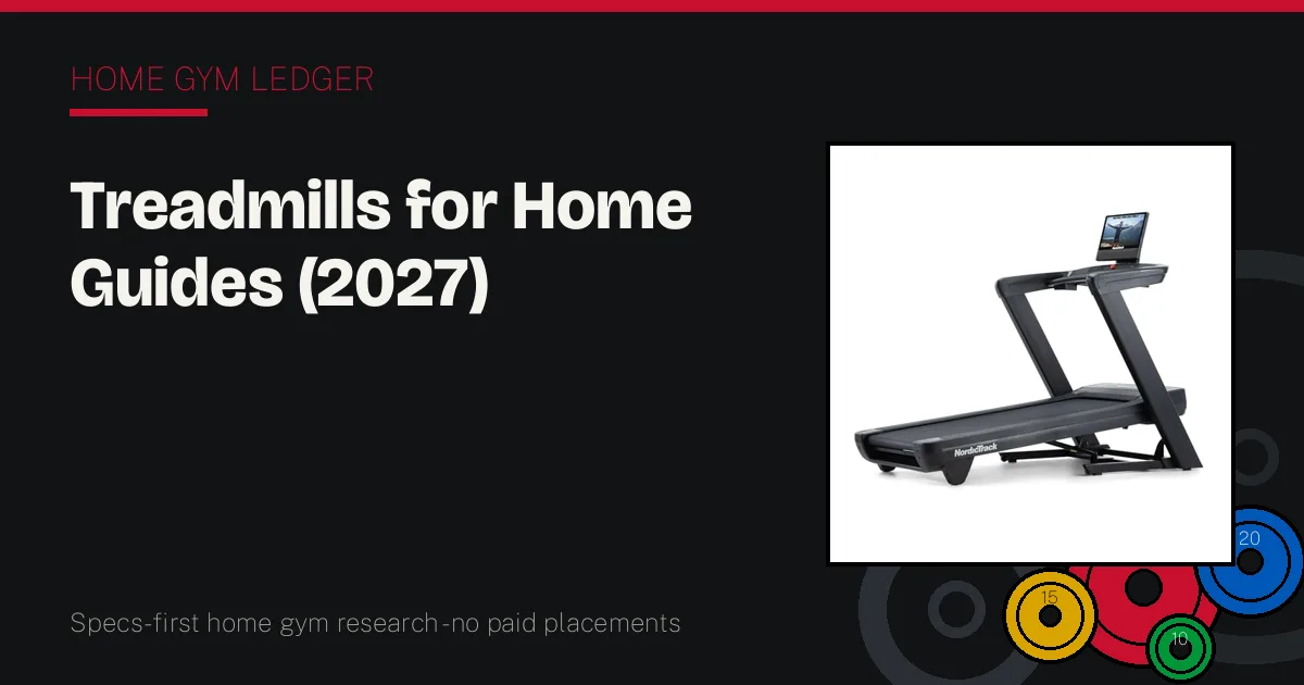 Treadmills for Home: the complete hub