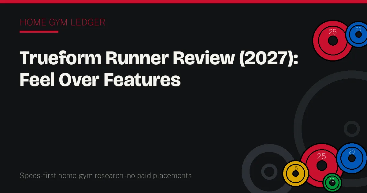 Trueform Runner Review (2027): Feel Over Features